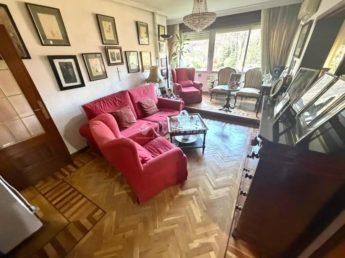 Sala de estar de Piso en venta en Madrid