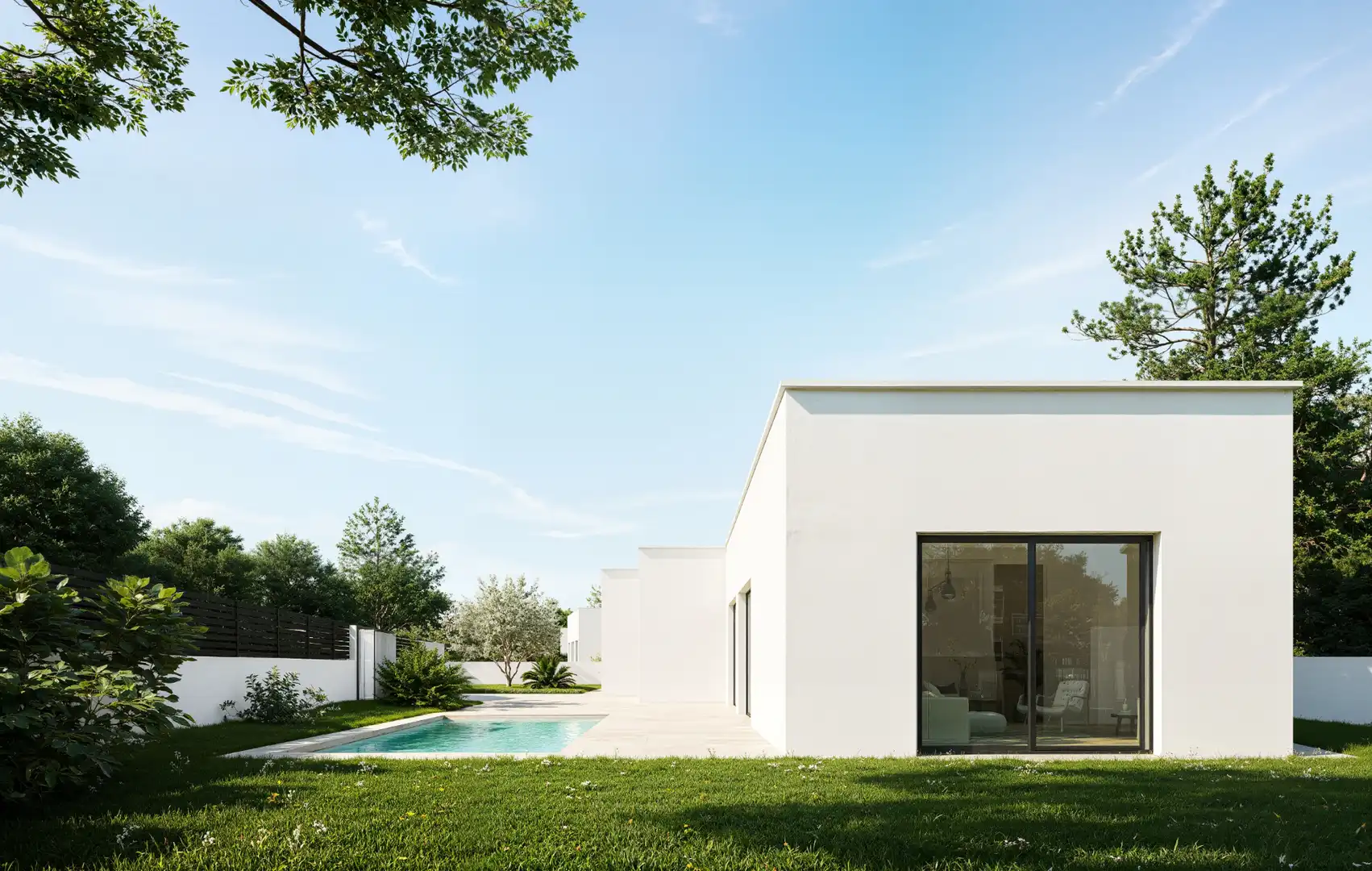 Casa de obra nueva con piscina en venta en Carrer de Martorell, imagen 3