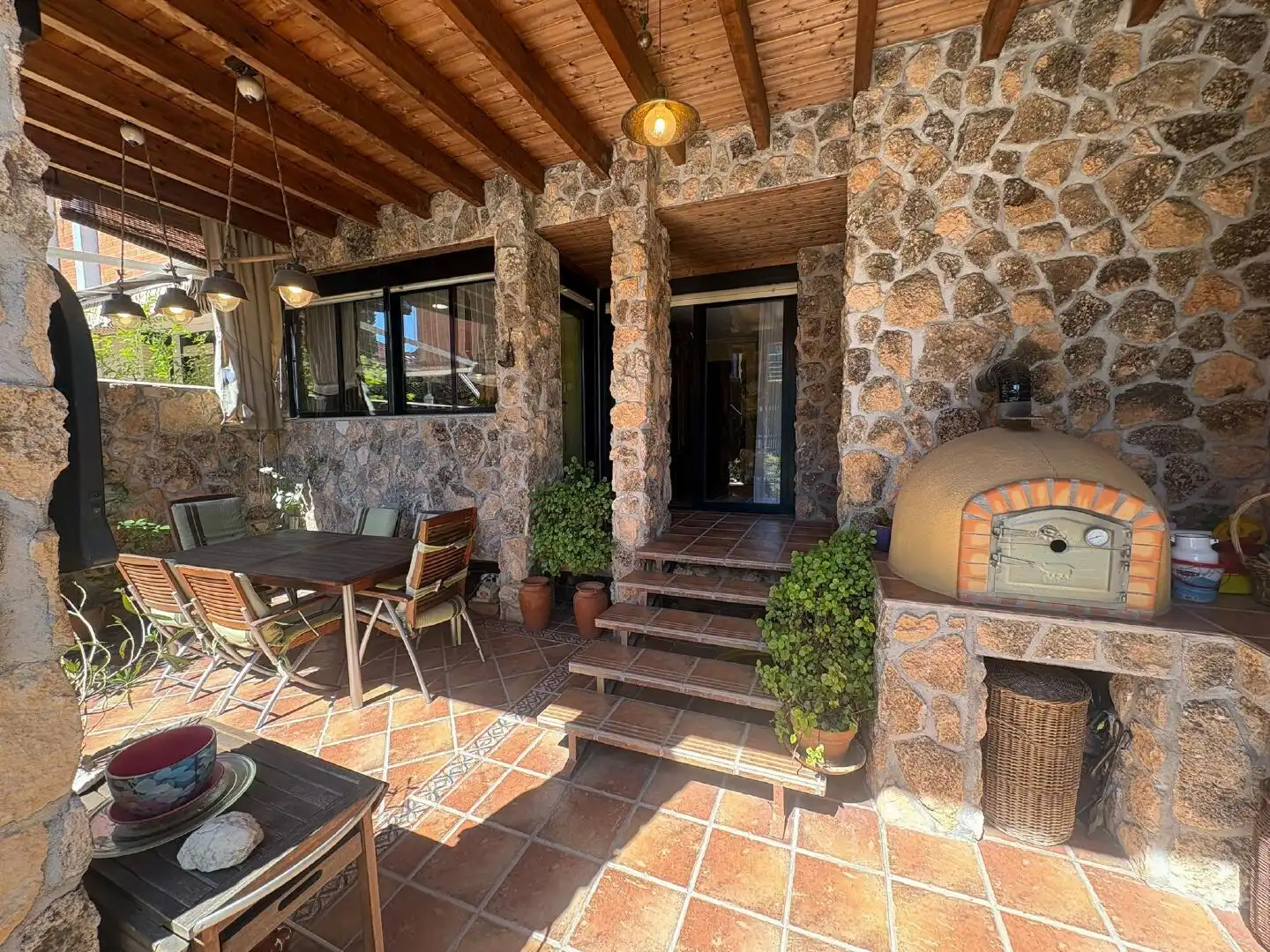 Terrassa de Casa o xalet en venda en Getafe