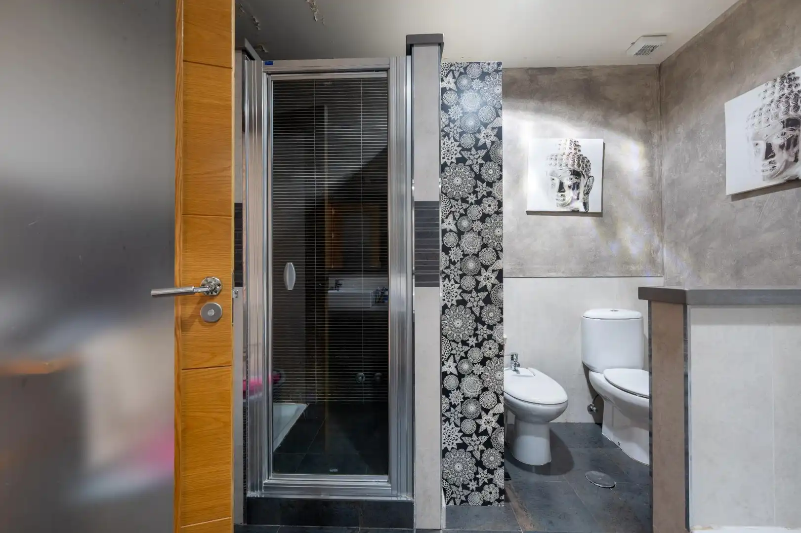 Baño de Casa o chalet en venta en Roquetas de Mar con Aire acondicionado, Calefacción y Jardín privado