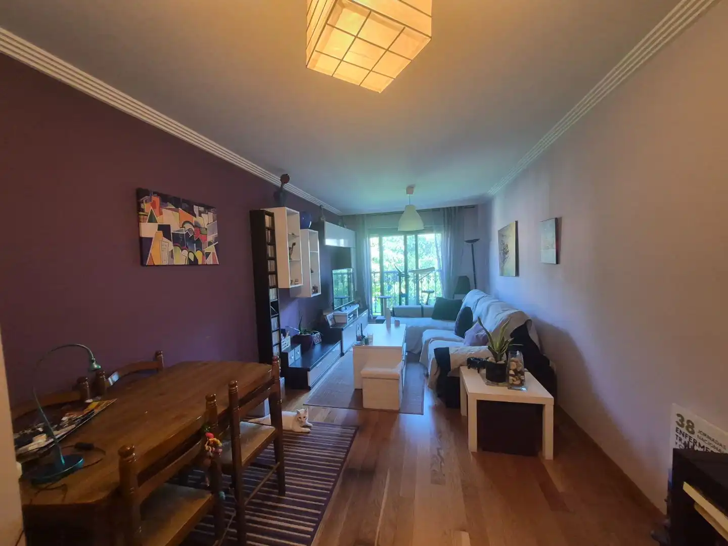 Sala d'estar de Pis en venda en Vigo 