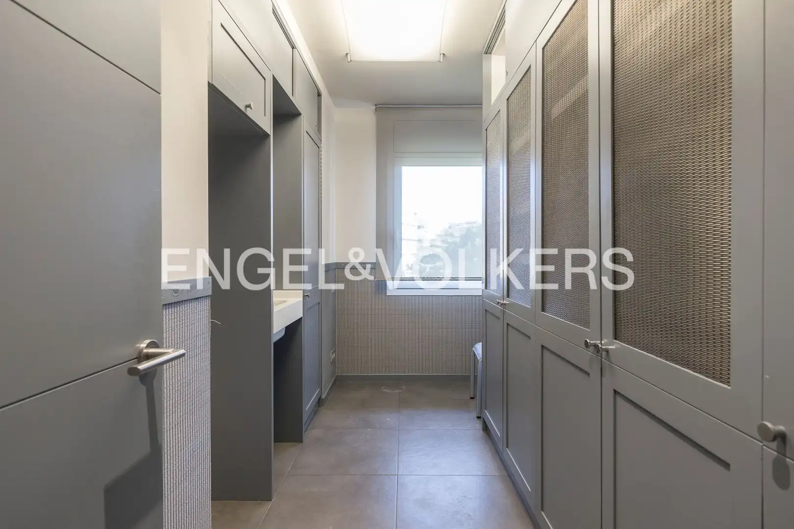 Cocina de Apartamento de alquiler en Barcelona con Calefacción, Parquet y Terraza