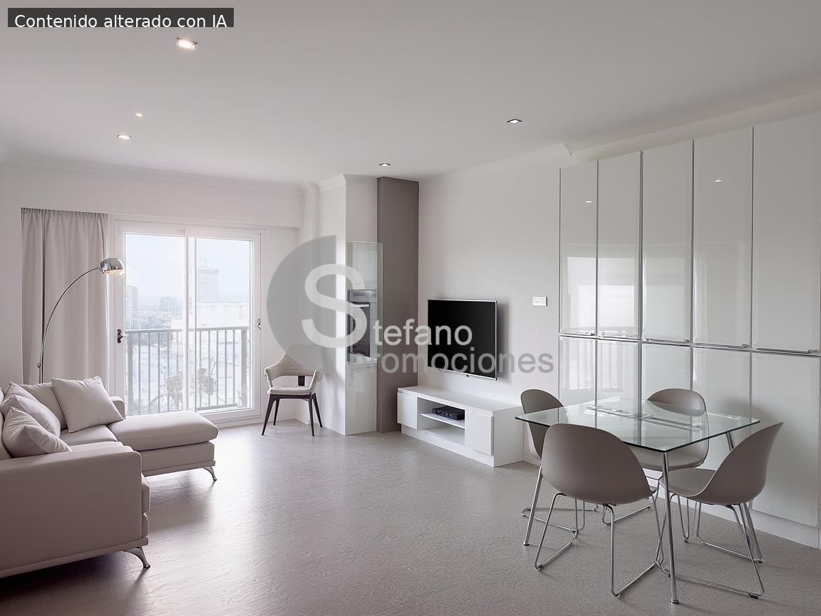 Living room of Flat for sale in Málaga Capital  with Air Conditioner