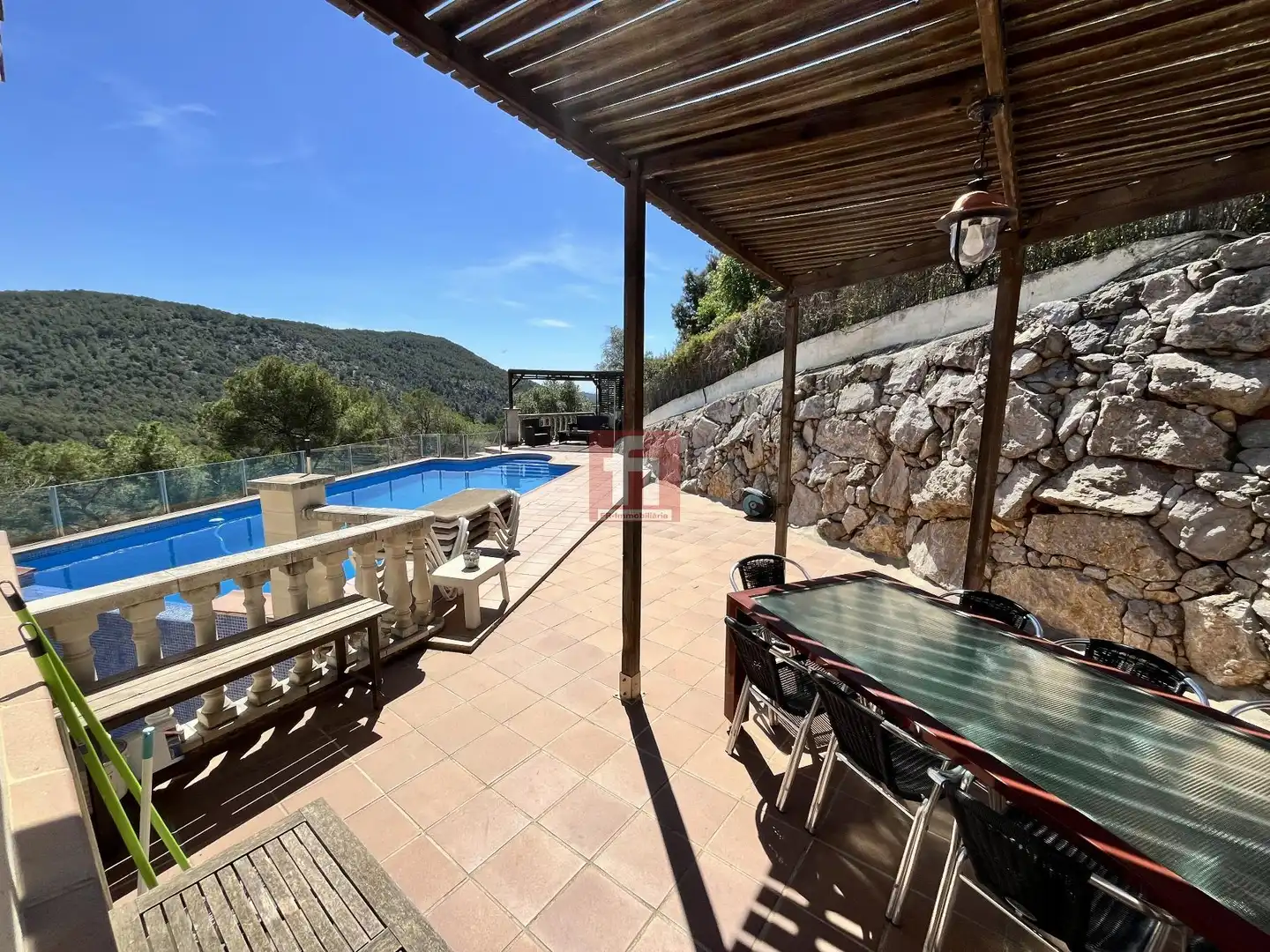 Terrasse von Haus oder Chalet zum Verkauf in Olivella mit Terrasse, Abstellraum und Schwimmbad