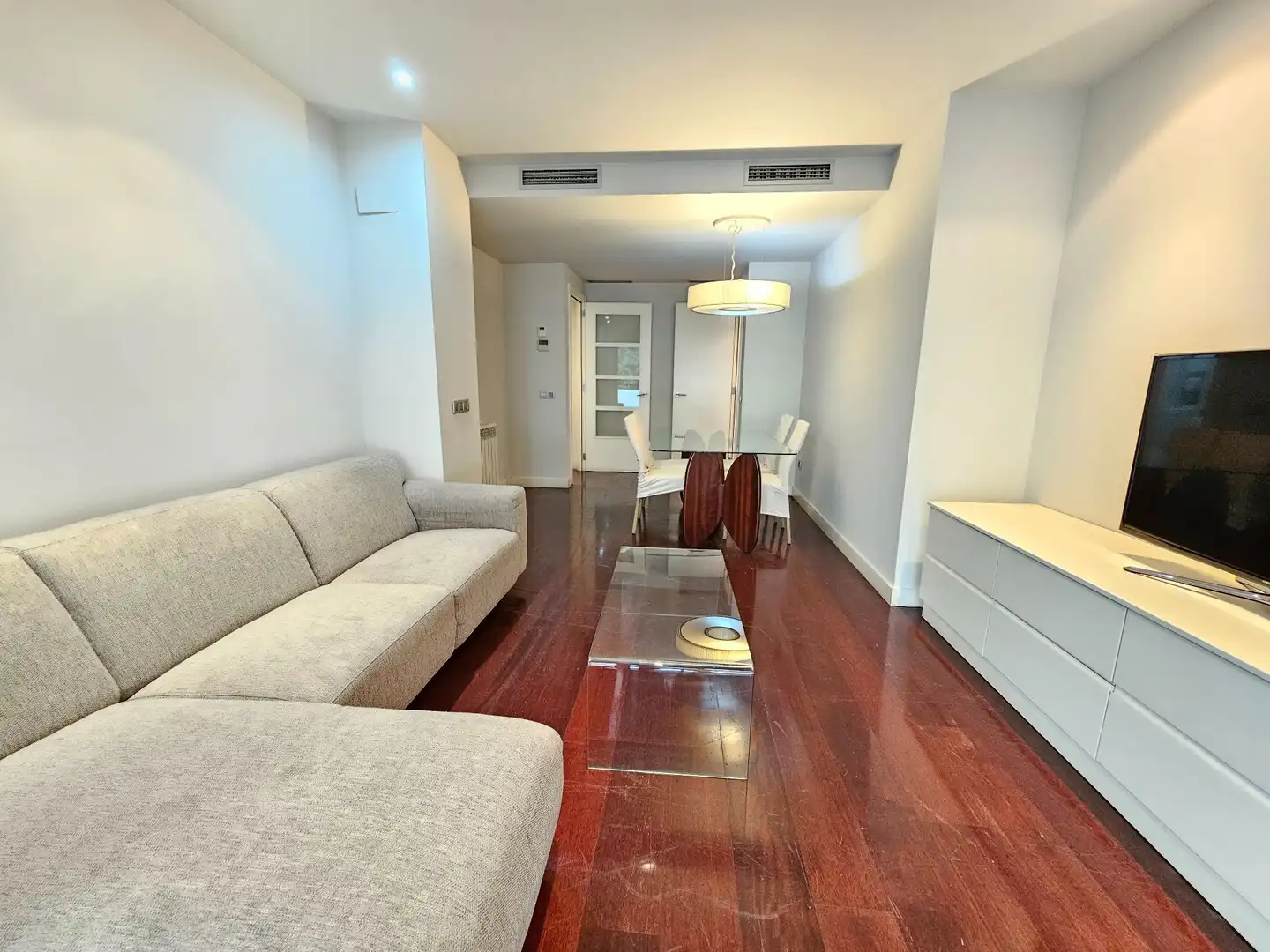 Living room of Flat for sale in Barcelona  with Air Conditioner, Heating and Terrace