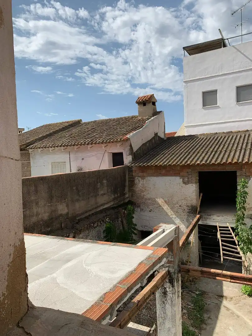 Vista exterior de Casa o xalet en venda en Carcaixent amb Jardí privat, Terrassa i Balcó