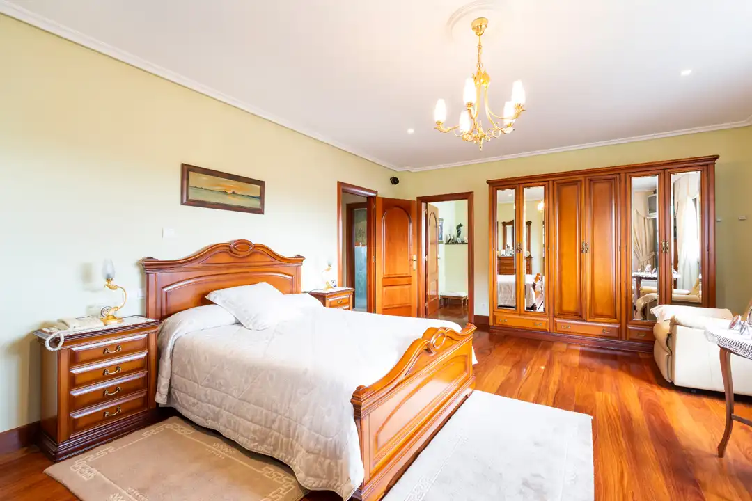 Bedroom of Houses for sale in Bergondo  with Heating, Private garden and Terrace