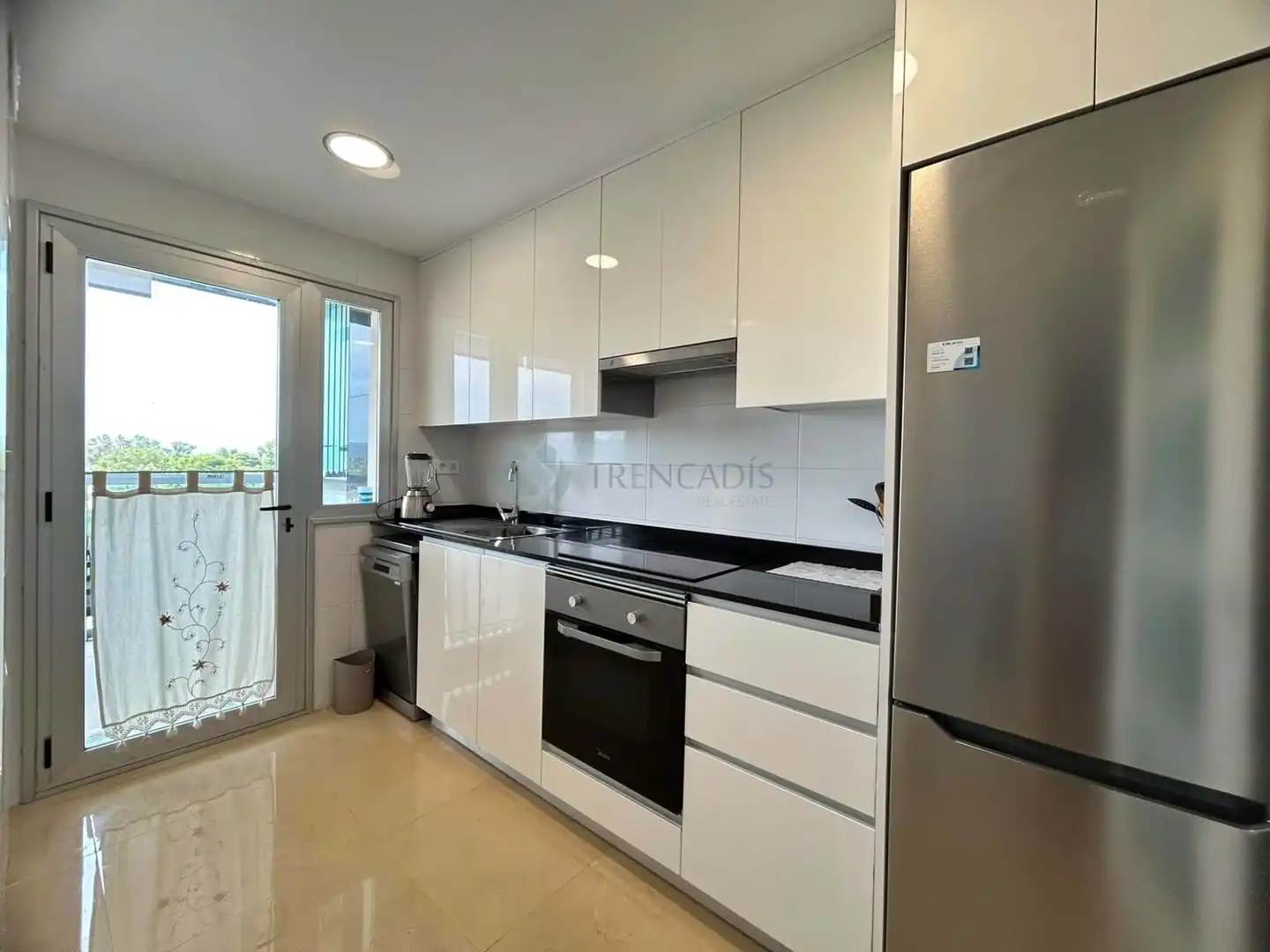 Kitchen of Flat for sale in Cabanes  with Air Conditioner, Terrace and Swimming Pool