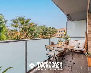 Terrace of Flat for sale in Sant Cugat del Vallès  with Air Conditioner, Heating and Parquet flooring