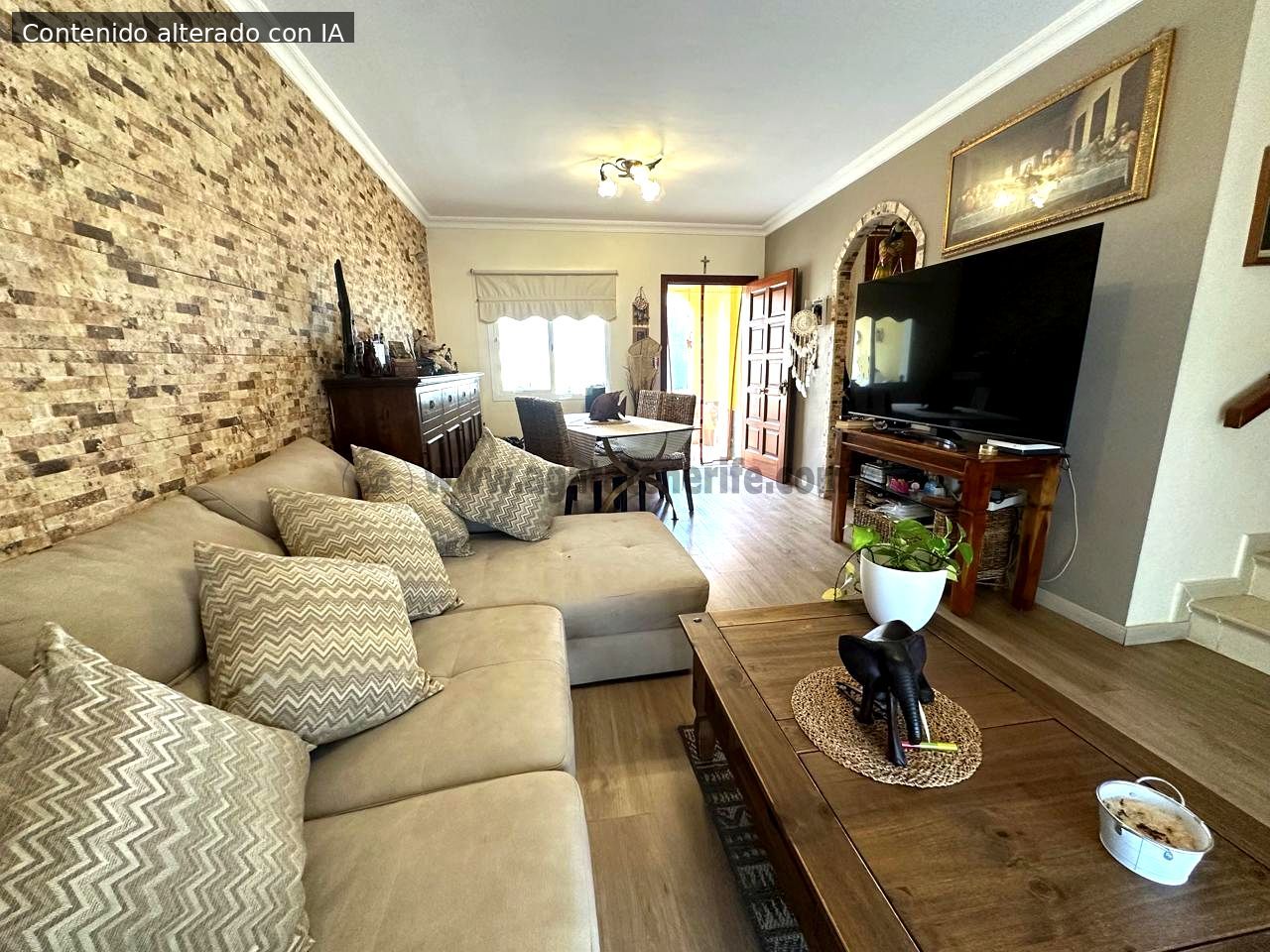 Sala d'estar de Casa o xalet en venda en Buenavista del Norte amb Terrassa