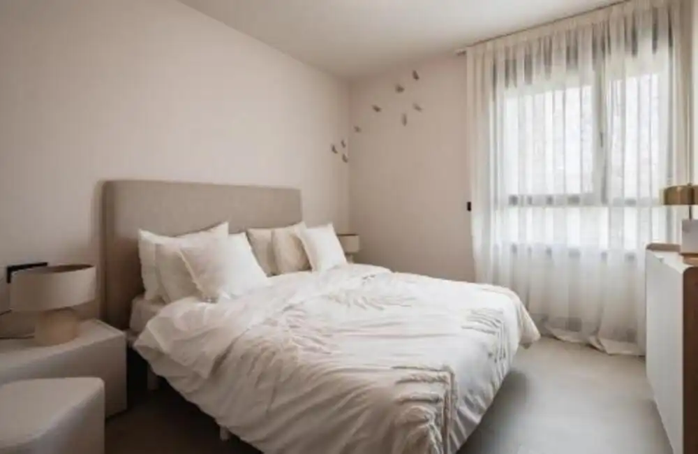 Bedroom of Attic for rent in Marbella  with Air Conditioner, Terrace and Swimming Pool