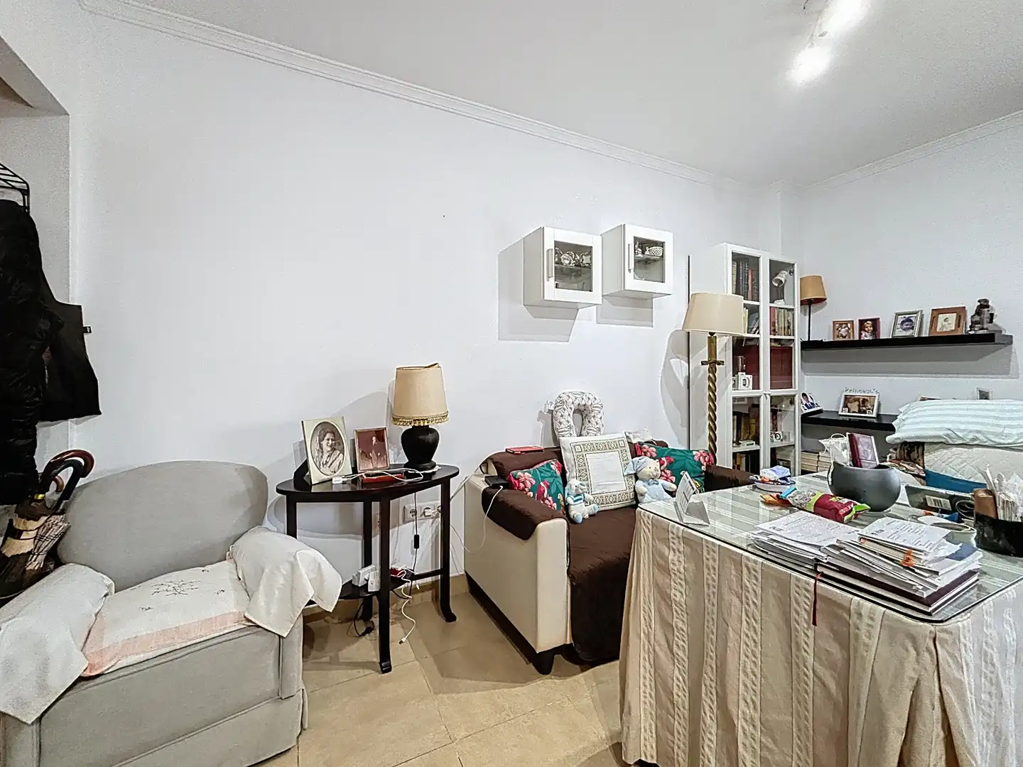 Sala d'estar de Pis en venda en Vélez-Málaga amb Aire condicionat, Terrassa i Moblat