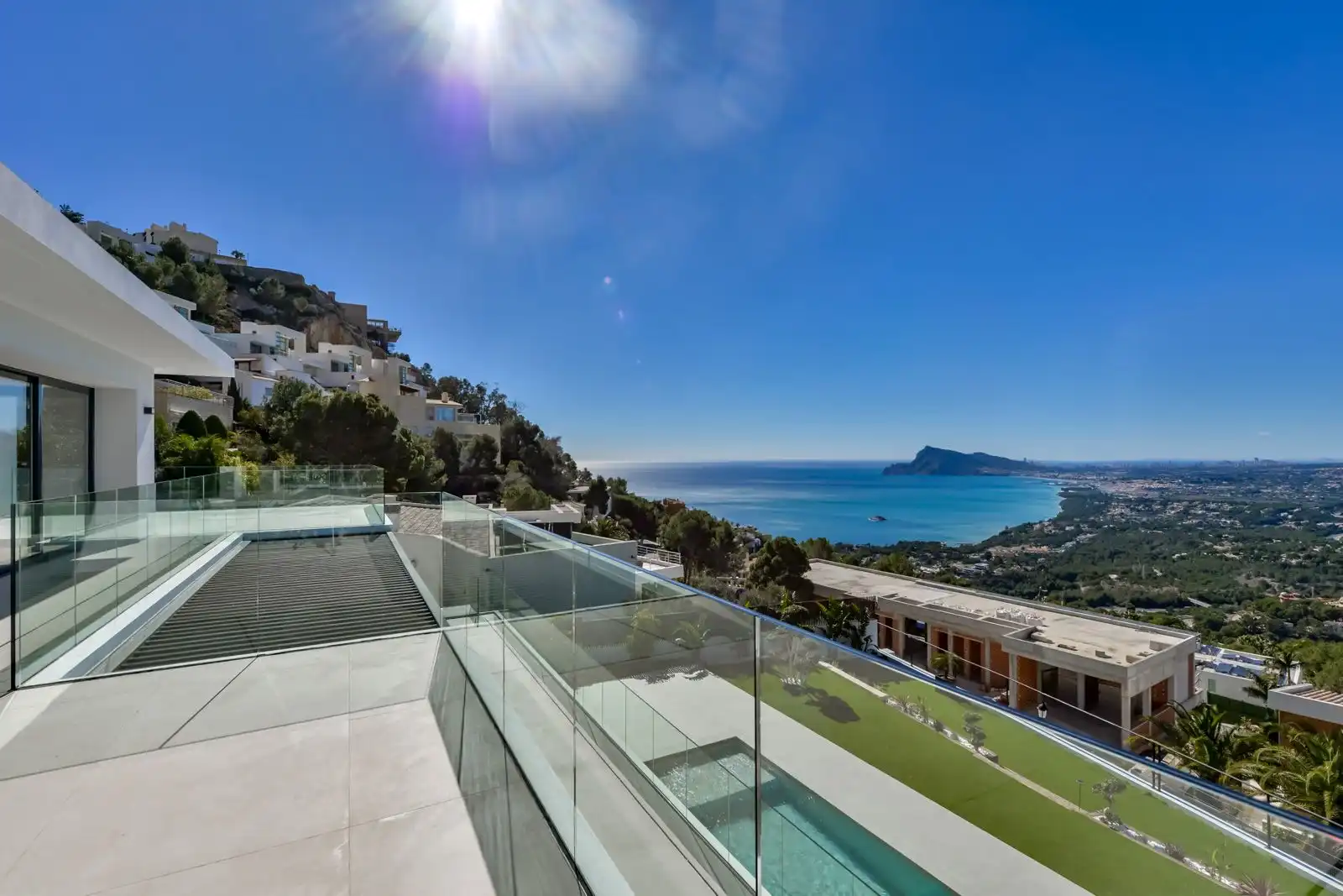 Terraza de Casa o chalet en venta en Altea con Aire acondicionado, Calefacción y Jardín privado
