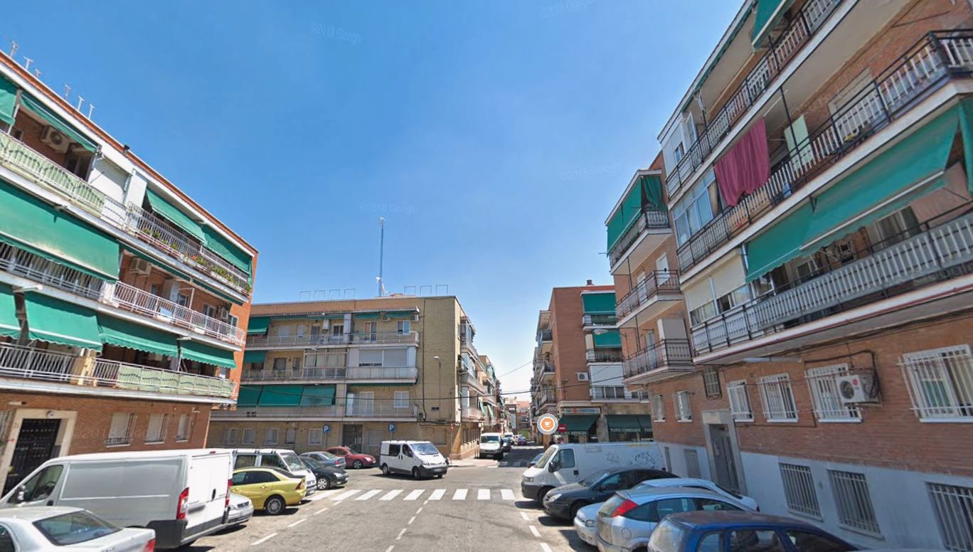 Vista exterior de Piso en venta en  Madrid Capital con Aire acondicionado, Calefacción y Parquet