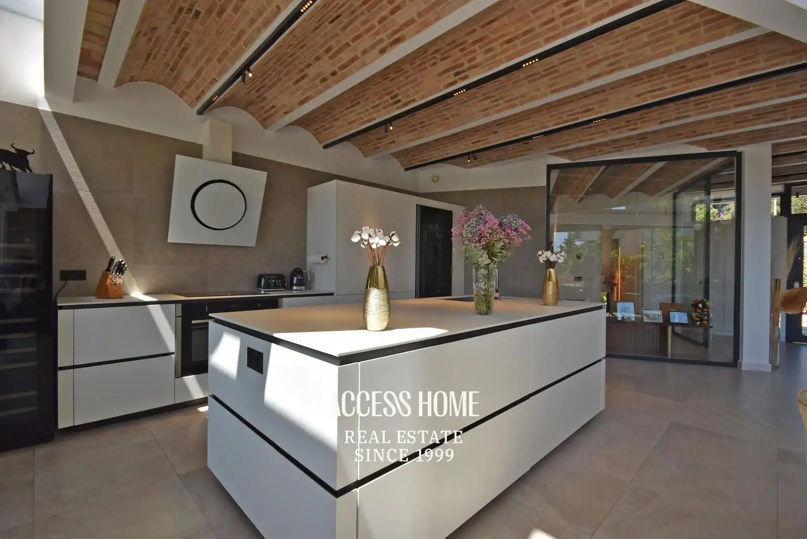 Cocina de Casa o chalet en venta en Mataró con Aire acondicionado, Calefacción y Terraza