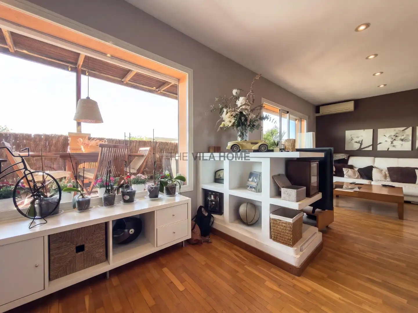 Wohnzimmer von Dachboden zum Verkauf in Vilafranca del Penedès mit Klimaanlage und Heizung