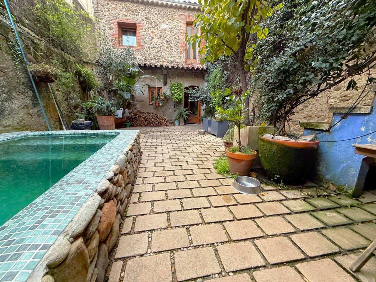 Jardí de Casa o xalet en venda en Santa Maria de Palautordera amb Jardí privat, Terrassa i Piscina