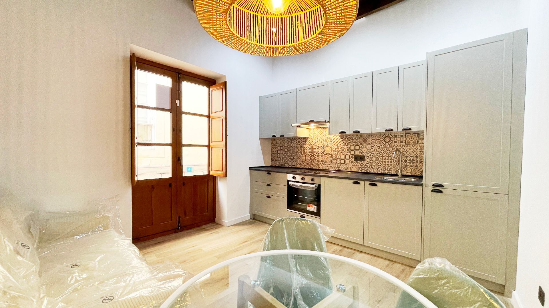 Cuina de Pis en venda en Málaga Capital amb Aire condicionat i Moblat