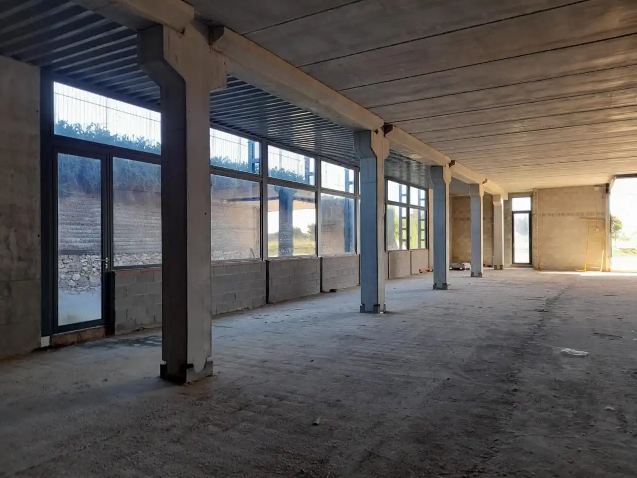 Vista exterior de Nave industrial en venta en Mont-ras