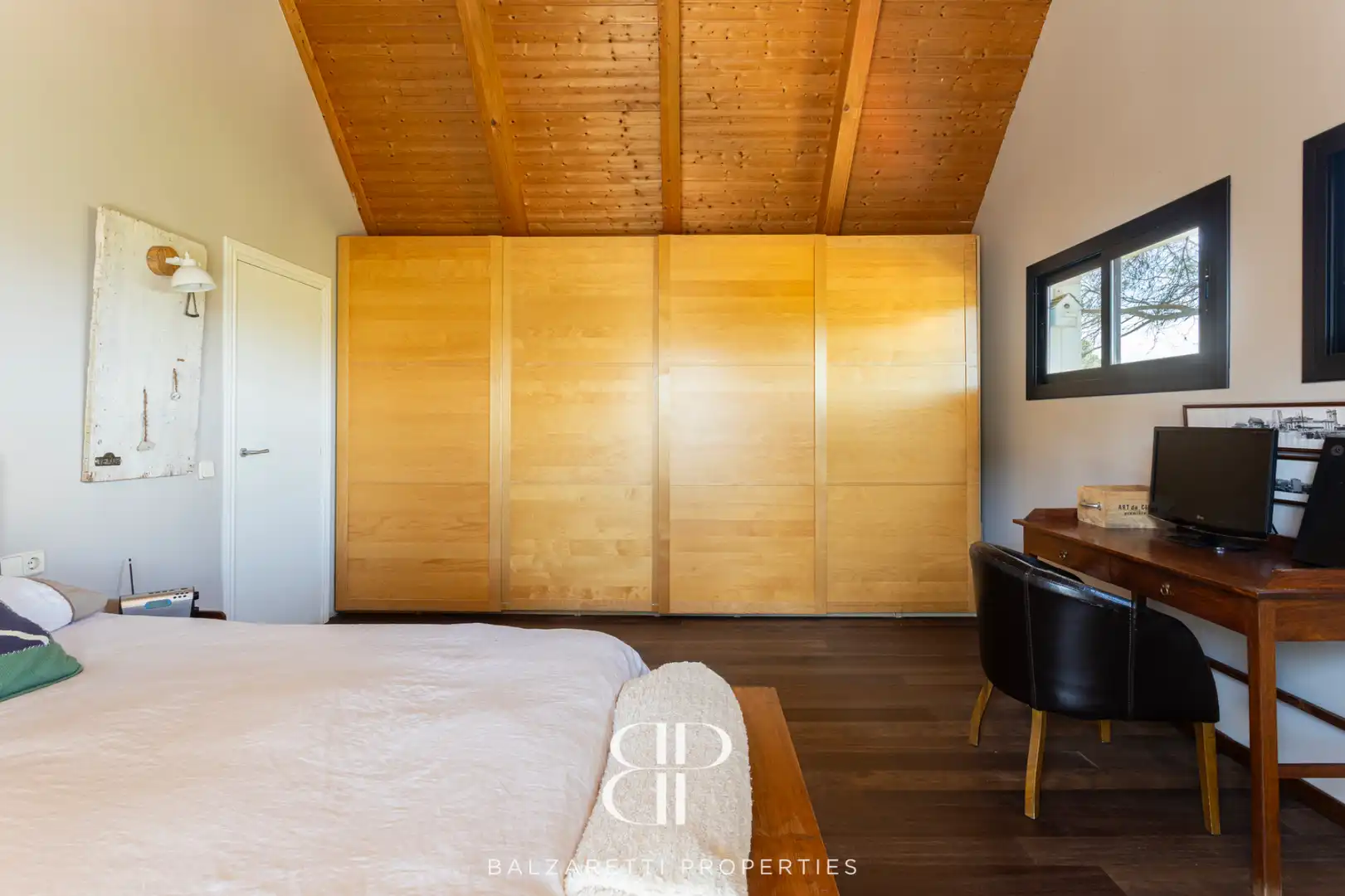 Bedroom of Houses for sale in Vallromanes  with Air Conditioner, Heating and Private garden