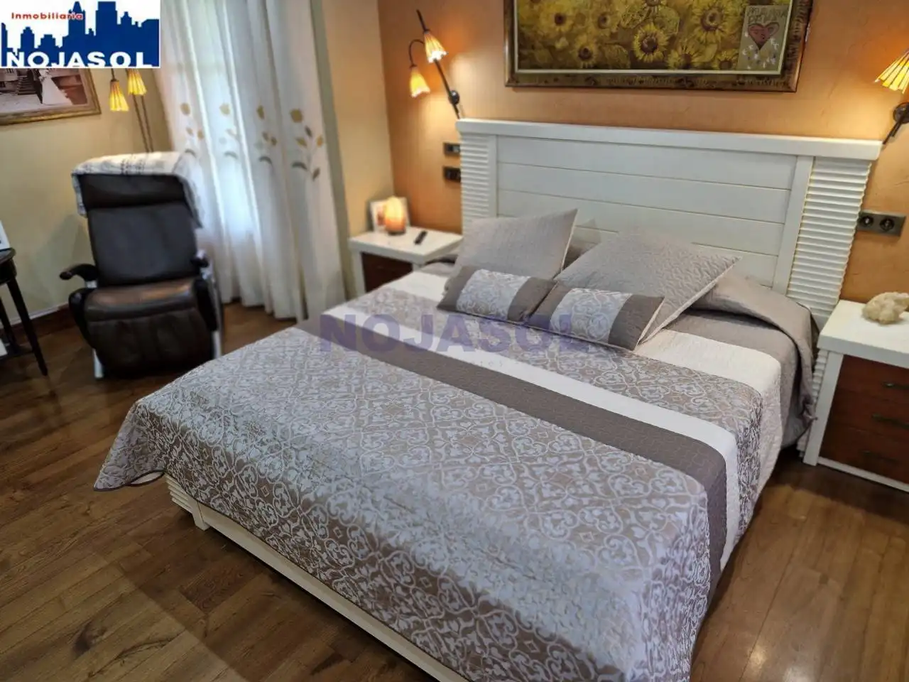 Habitación de Casa o chalet en venta en Noja con Aire acondicionado, Calefacción y Jardín privado