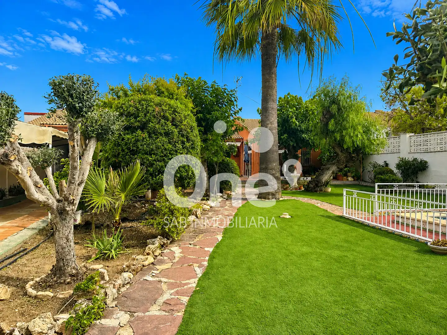 Garden of Houses for sale in San Antonio de Benagéber  with Air Conditioner, Private garden and Terrace