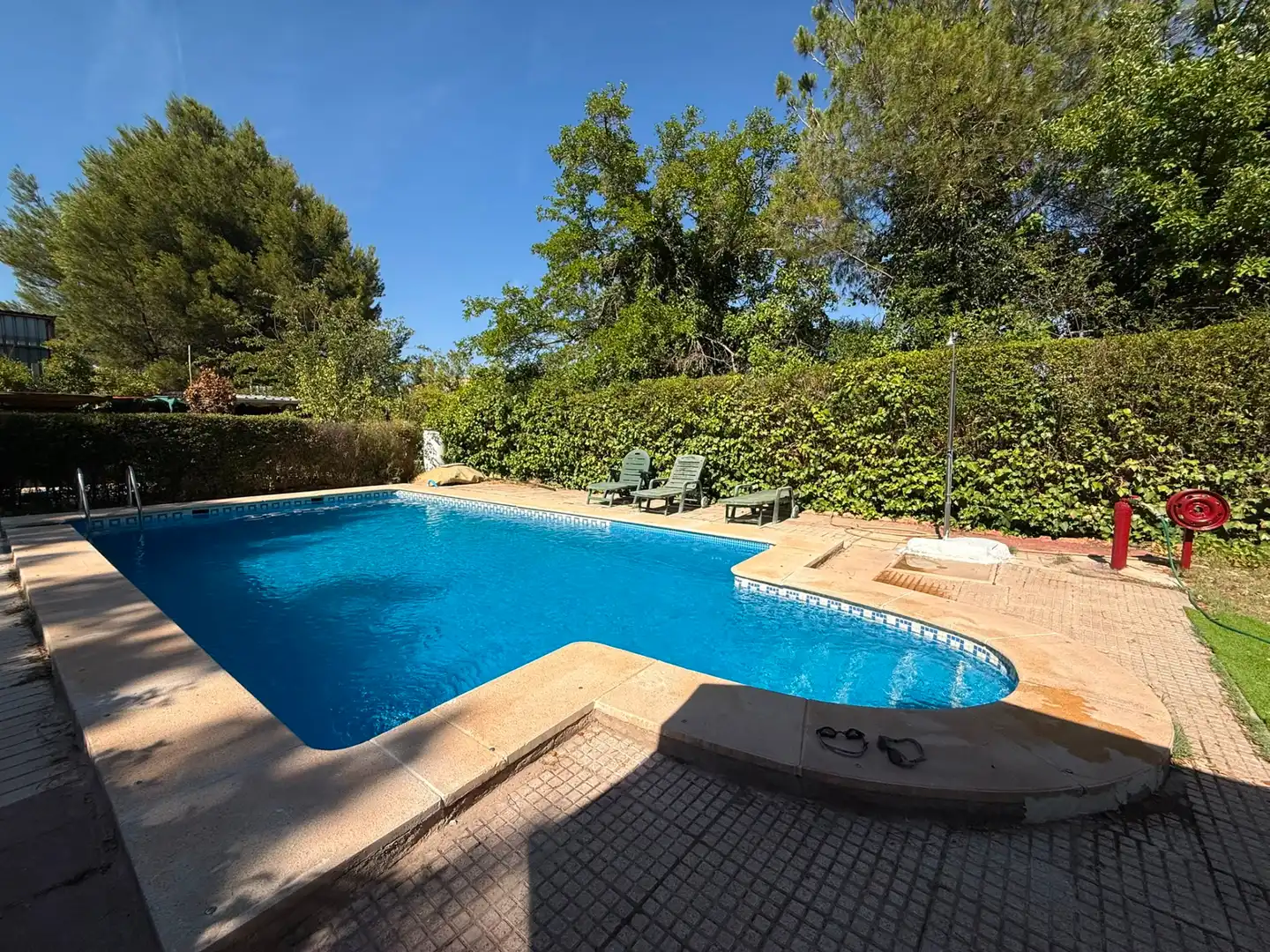 Piscina de Casa o chalet en venta en Argamasilla de Alba con Jardín privado, Terraza y Piscina