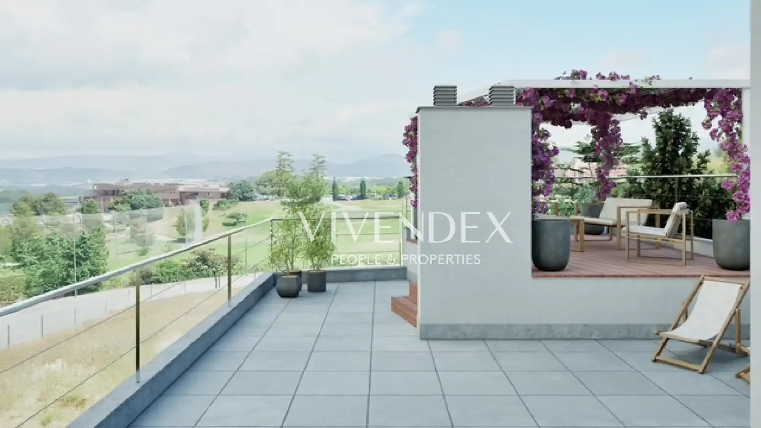 Terraza de Casa o chalet en venta en Sant Esteve Sesrovires con Calefacción, Terraza y Piscina