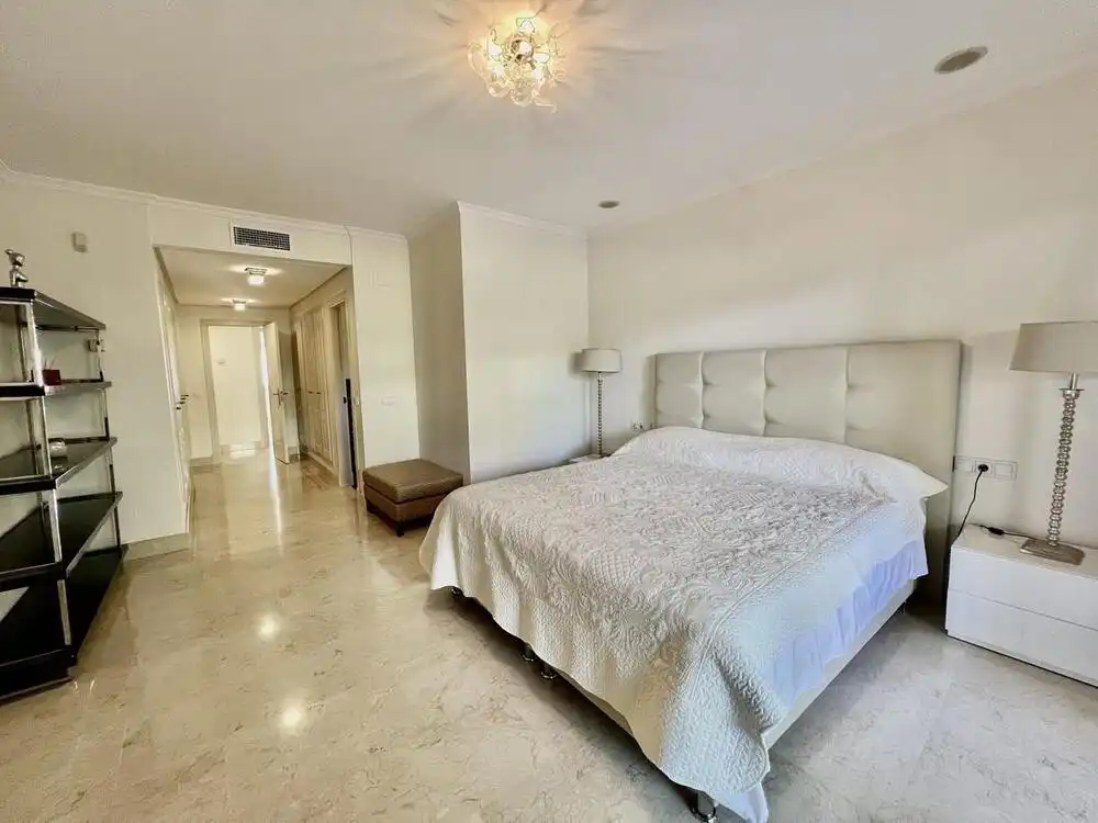 Bedroom of Ground floor for rent in Marbella  with Air Conditioner, Private garden and Terrace