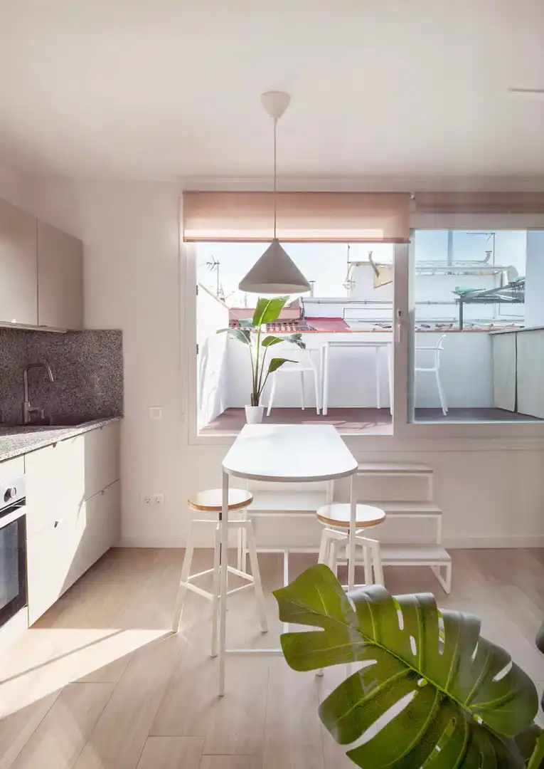 Cocina de Piso de alquiler en Collblanc - La Torrassa