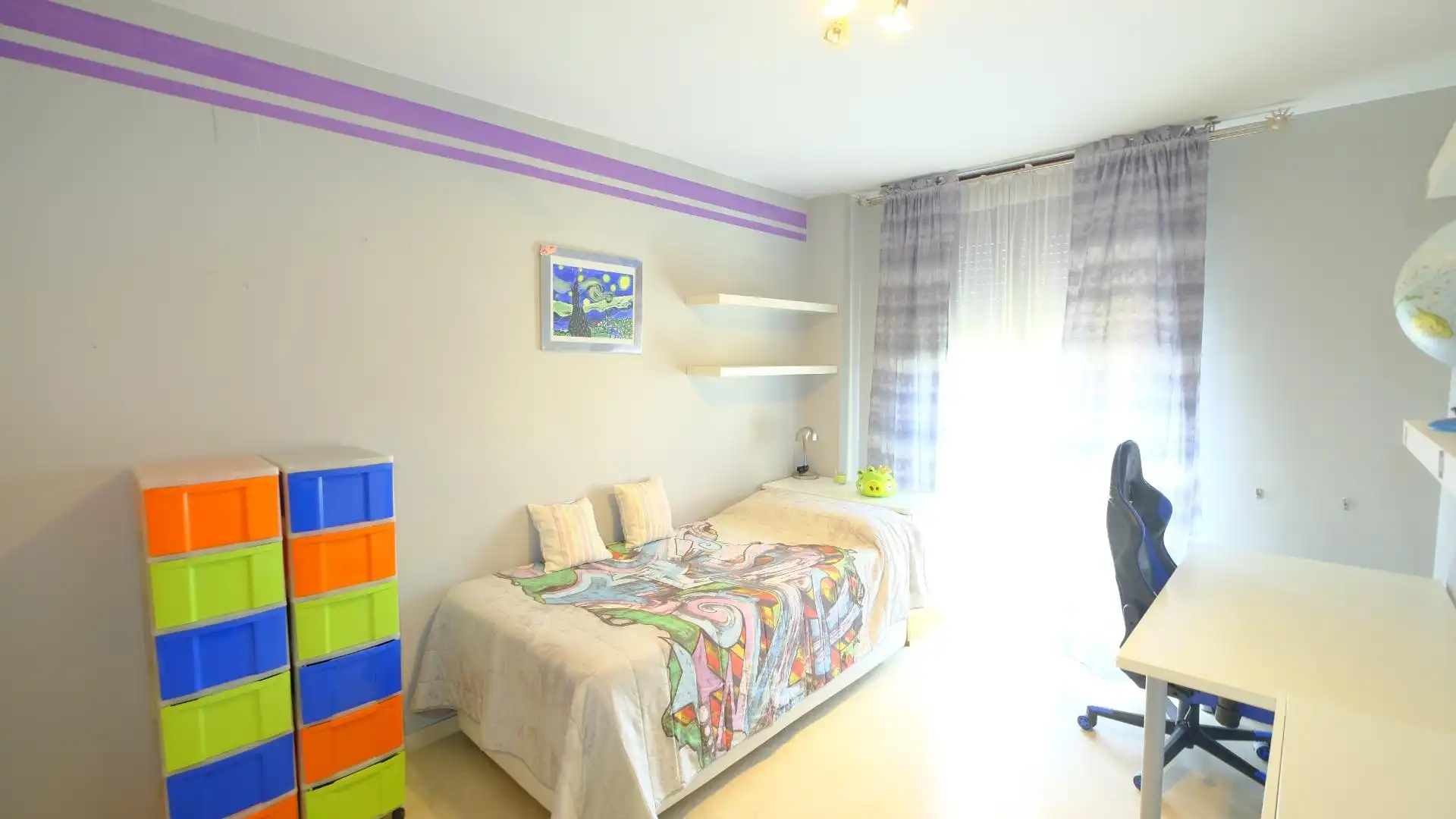 Bedroom of Attic for rent in Alcalá de Guadaira  with Air Conditioner, Heating and Terrace