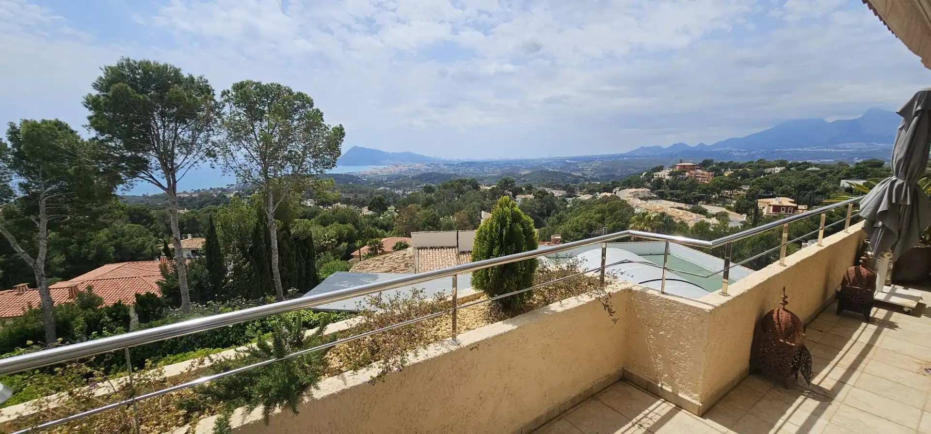 Terraza de Apartamento en venta en Altea con Aire acondicionado, Calefacción y Terraza