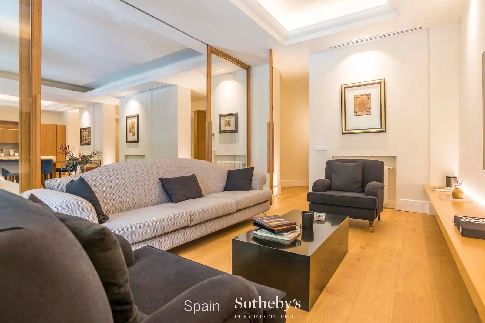 Sala de estar de Apartamento en venta en Madrid con Aire acondicionado, Calefacción y Terraza