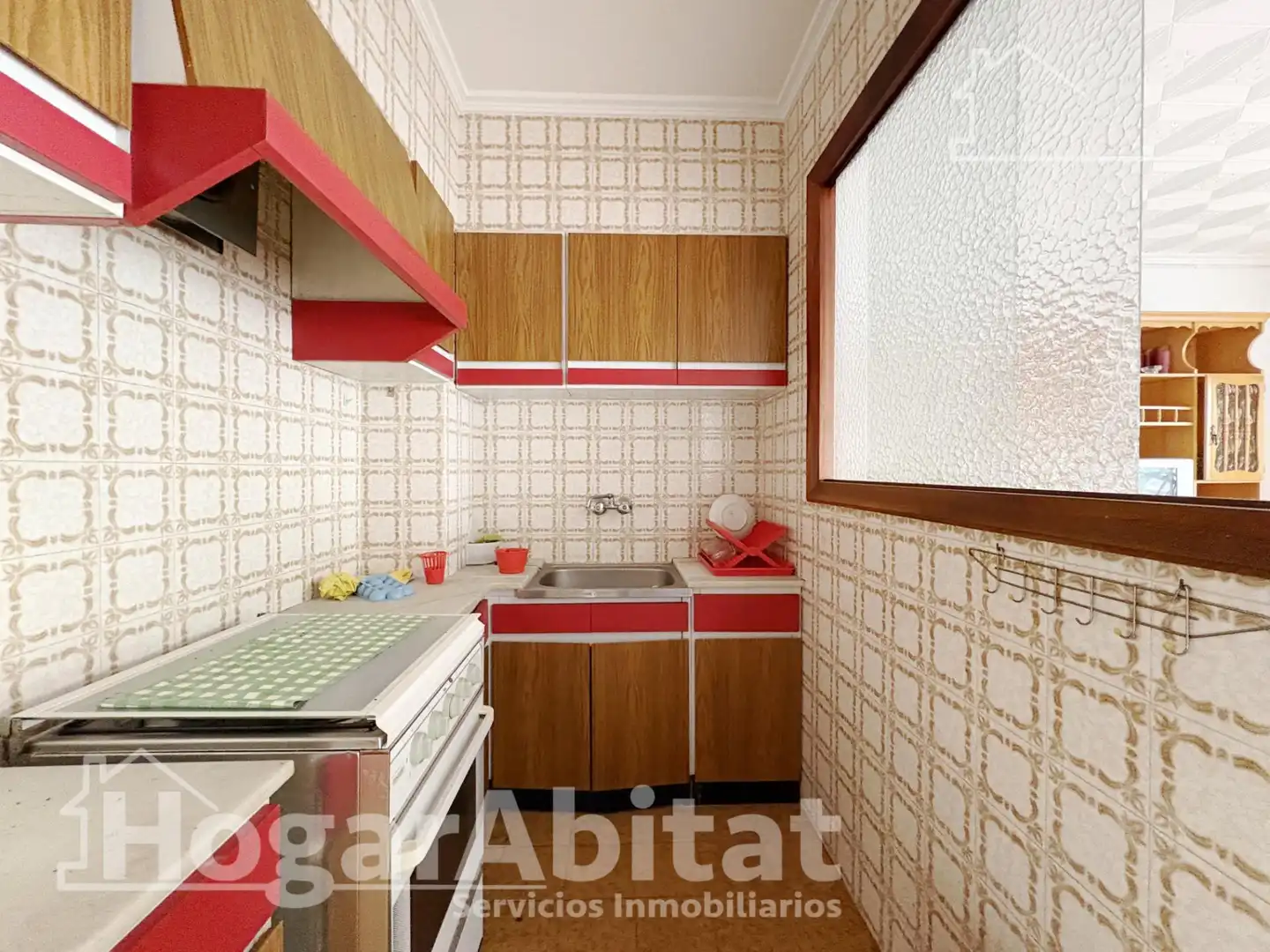 Kitchen of Flat for sale in Cullera  with Terrace and Balcony