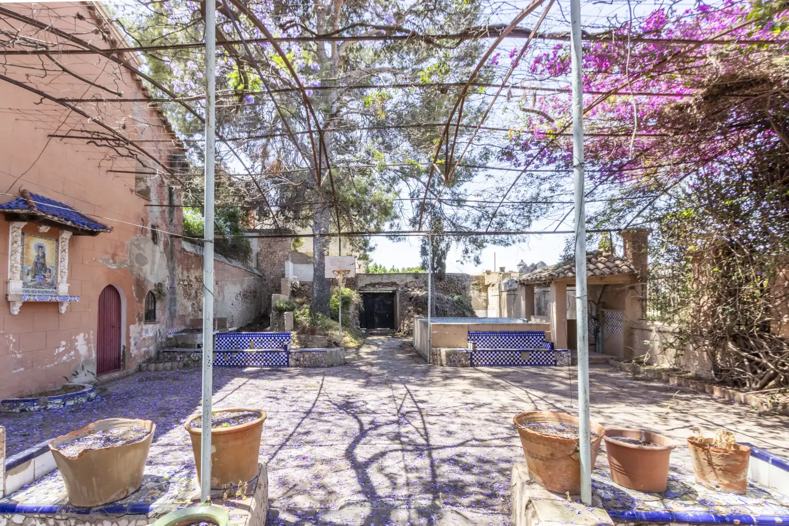 Terrassa de Casa adosada en venda en Náquera amb Jardí privat i Piscina