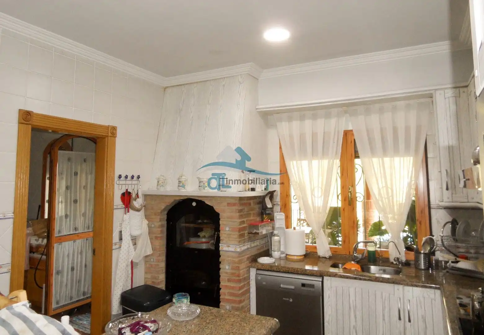 Cocina de Casa o chalet en venta en Linares con Aire acondicionado, Jardín privado y Terraza