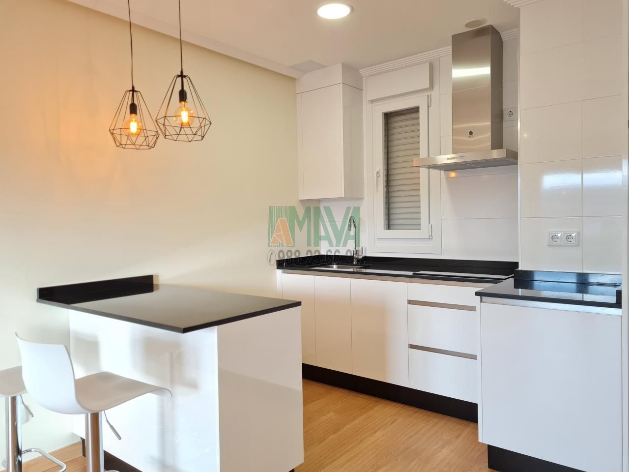 Kitchen of Flat to rent in Ourense Capital   with Heating