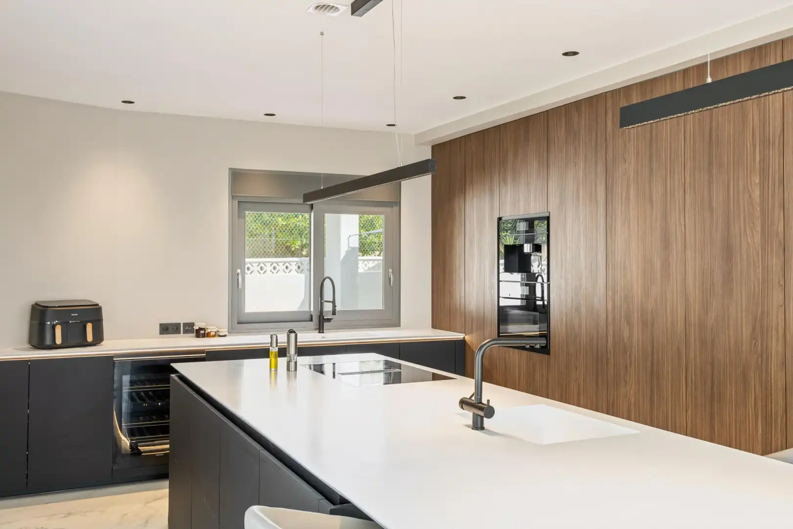 Cocina de Casa o chalet en venta en La Nucia con Aire acondicionado, Jardín privado y Terraza