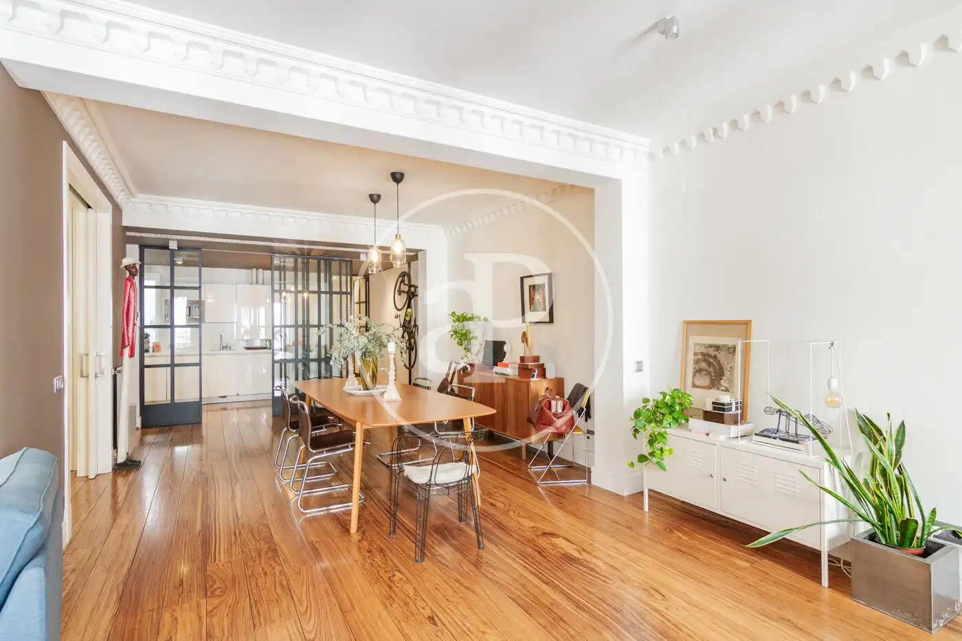 Esszimmer von Wohnung zum Verkauf in Madrid mit Klimaanlage, Heizung und Balkon