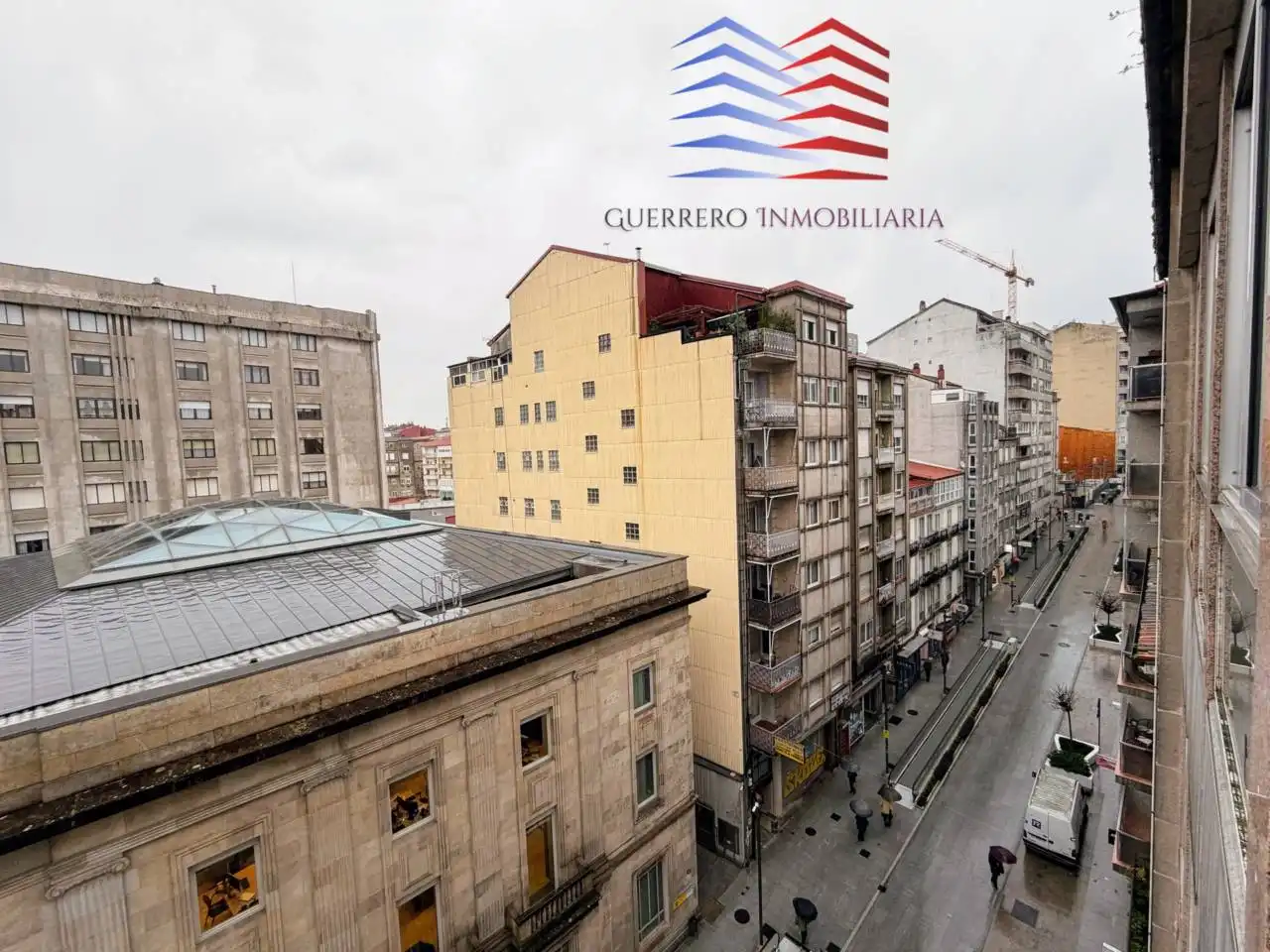 Vista exterior de Pis de lloguer en Ourense Capital  amb Calefacció i Parquet