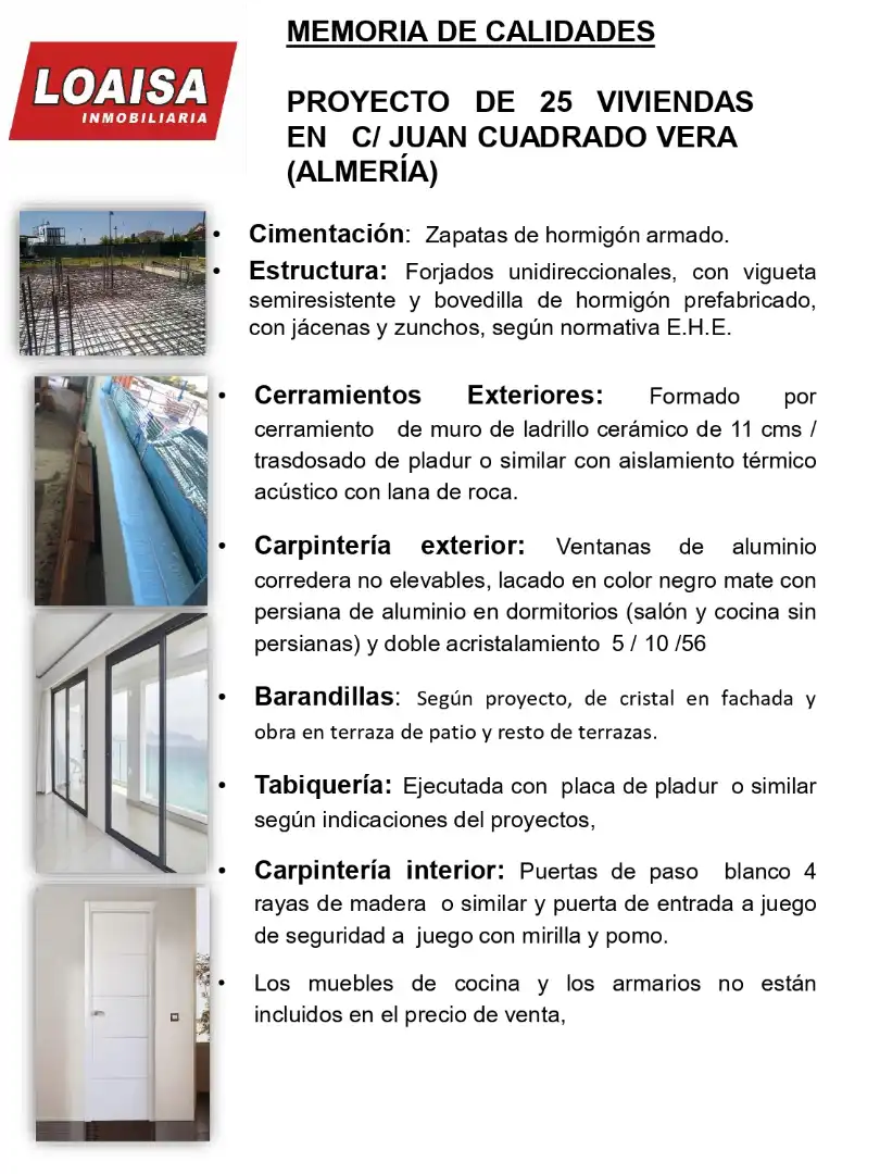 Flat for sale in Vera Ciudad