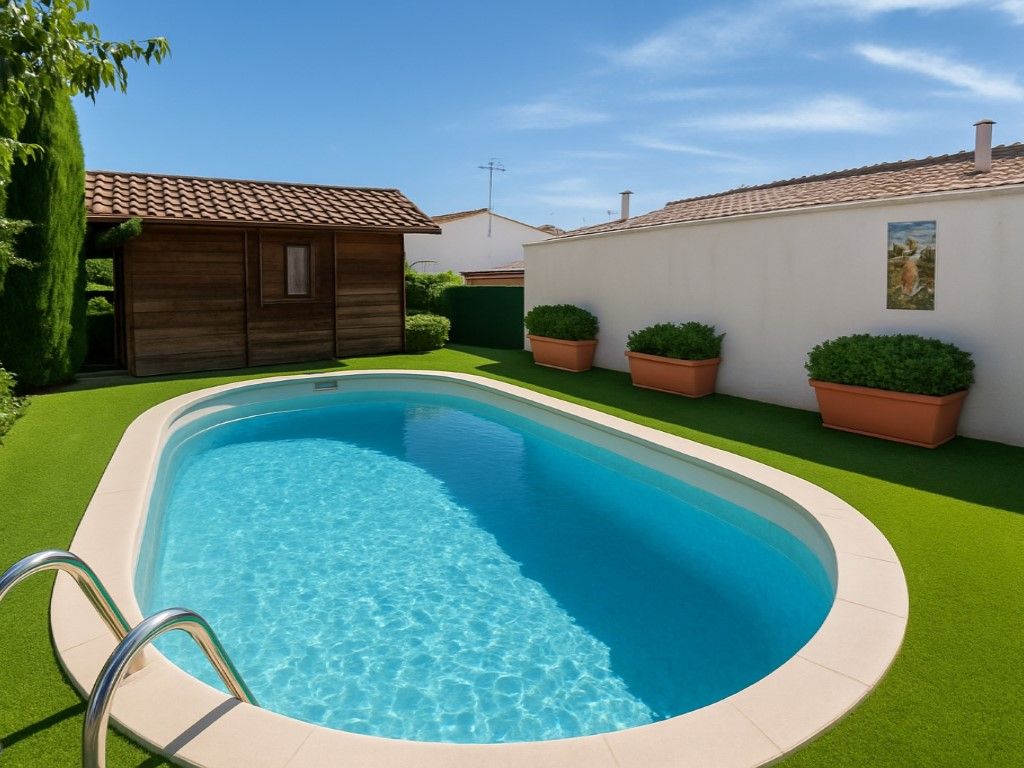 Swimming pool of House or chalet for sale in Torrelles de Foix  with Heating and Oven
