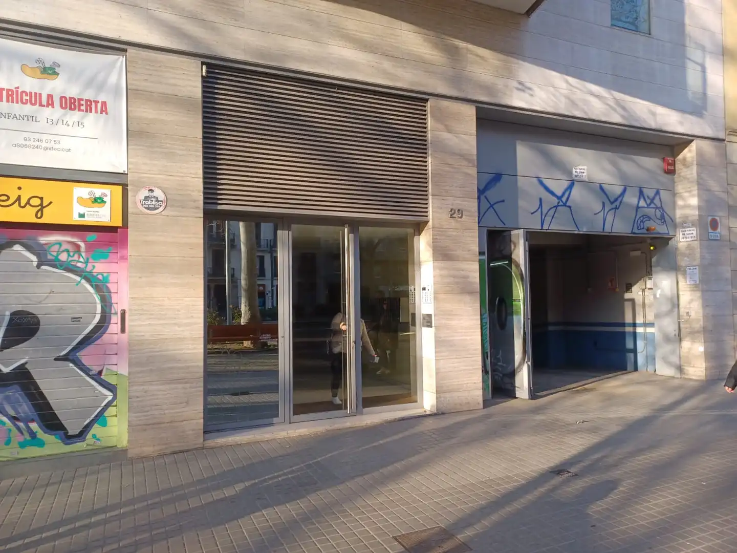 Vista exterior de Piso en venta en Barcelona