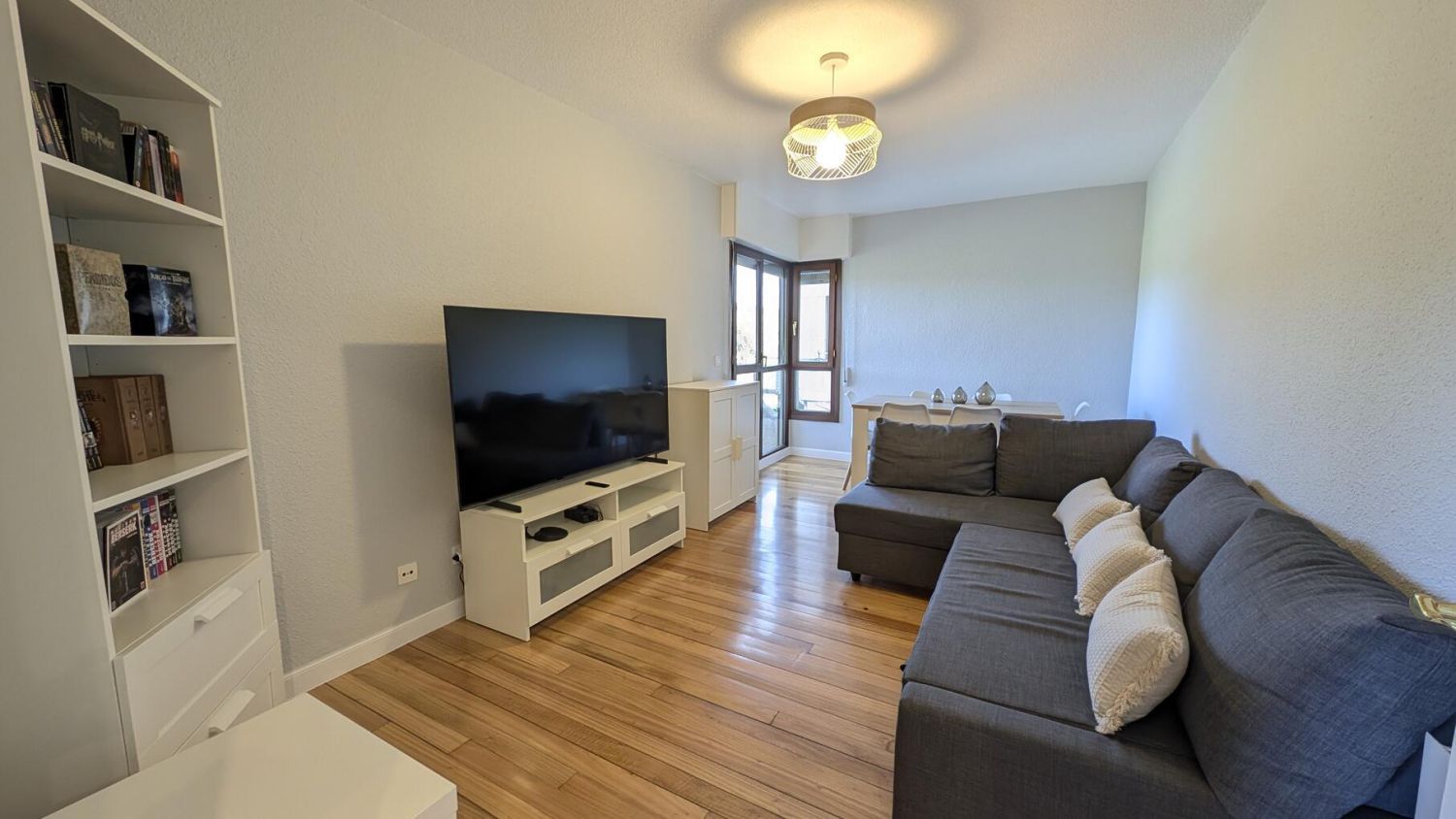 Living room of Flat for sale in Piélagos  with Heating, Terrace and Furnished