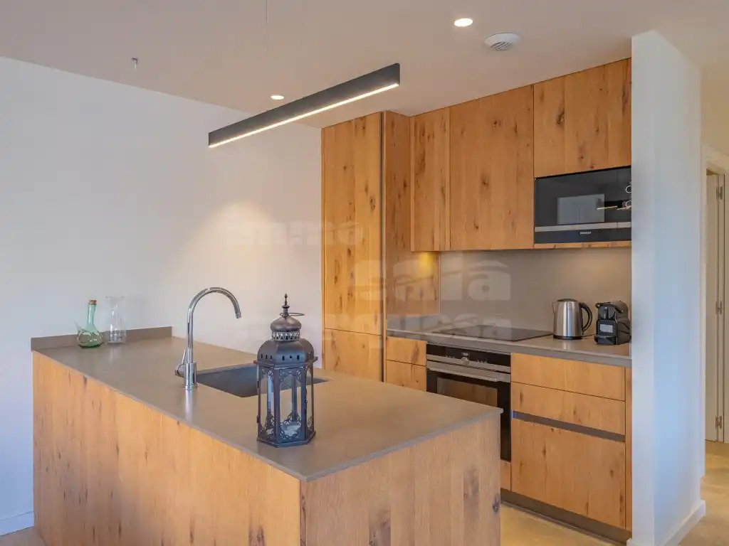 Cocina de Apartamento de alquiler en Begur