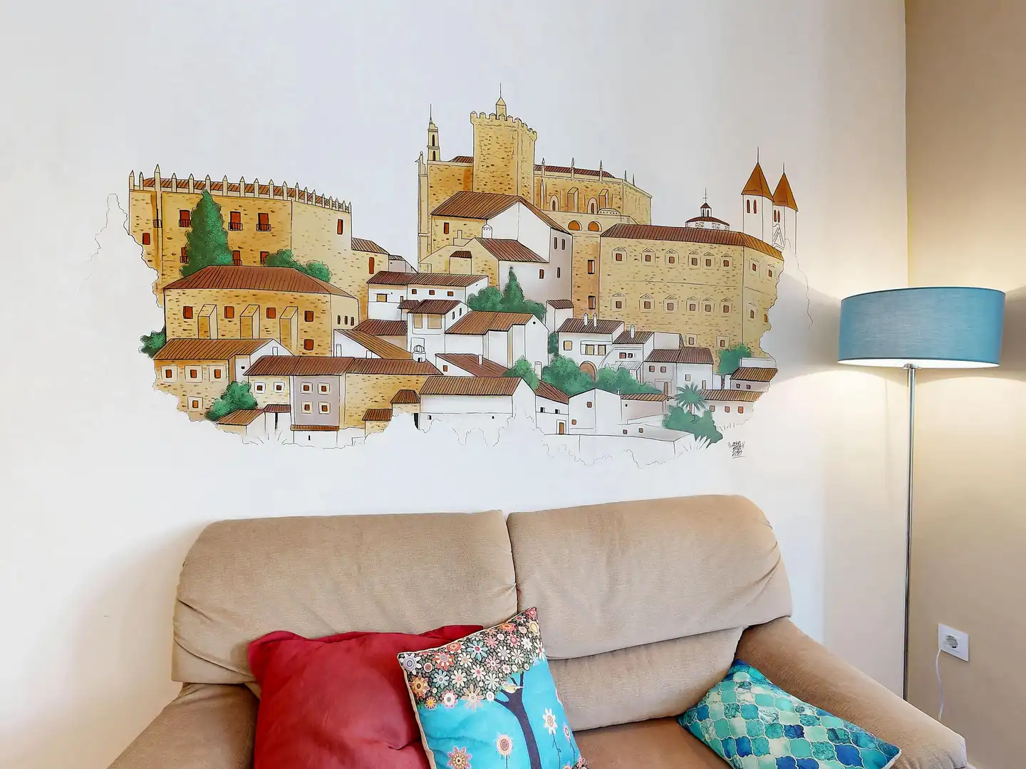 Sala de estar de Dúplex en venta en Cáceres Capital con Amueblado