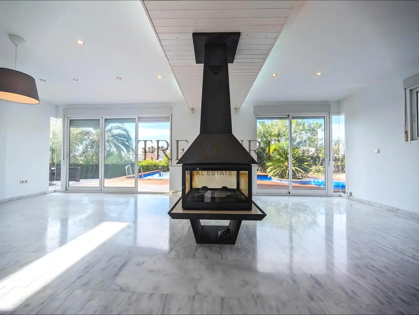 Living room of Houses for sale in La Manga del Mar Menor  with Air Conditioner, Private garden and Terrace