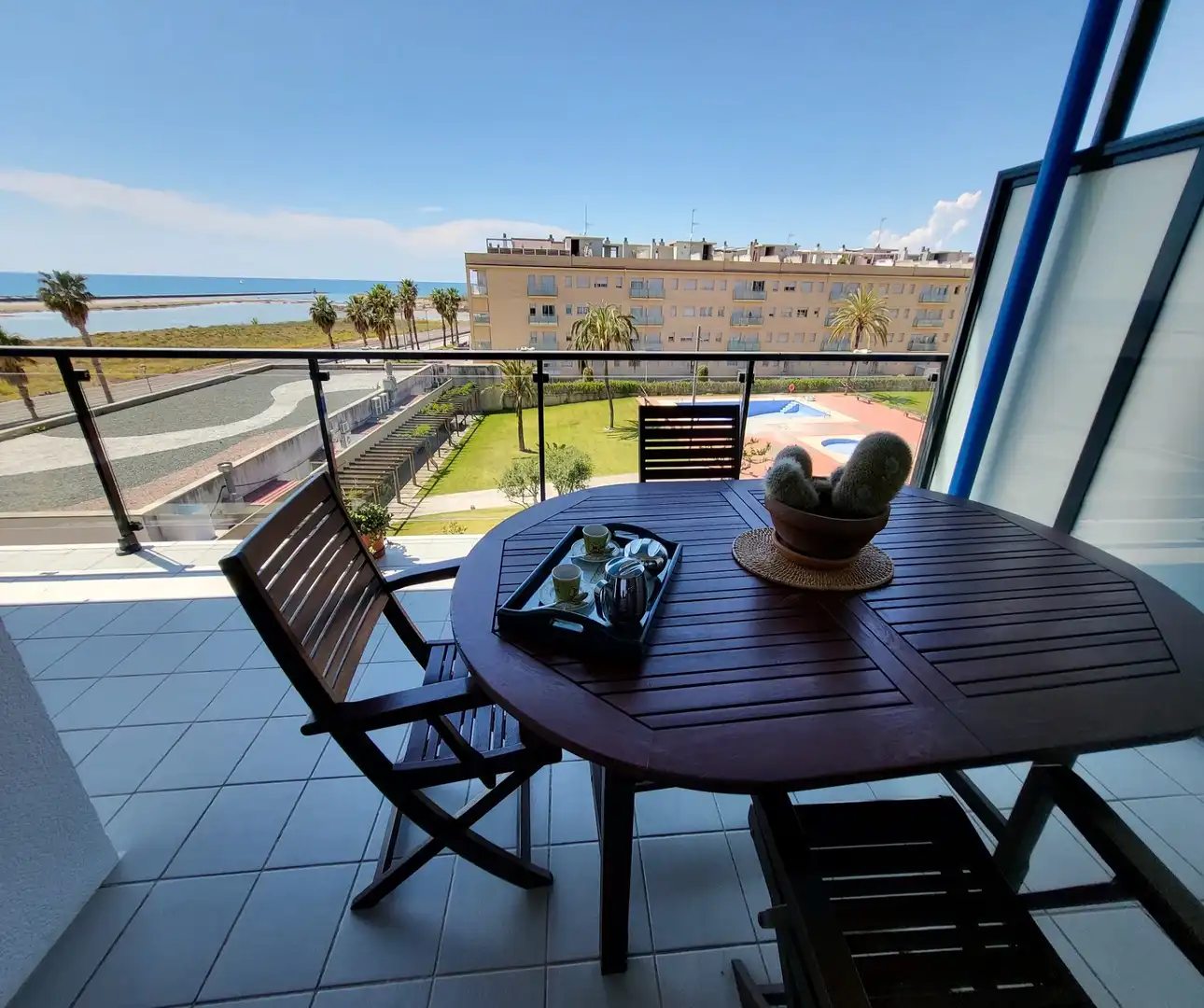 Terraza de Ático de alquiler en Cubelles con Aire acondicionado, Calefacción y Terraza