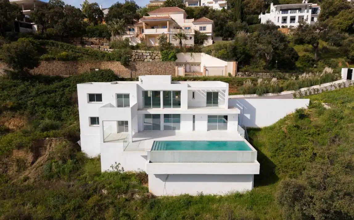 Exterior view of Houses for sale in Ojén  with Air Conditioner, Private garden and Terrace