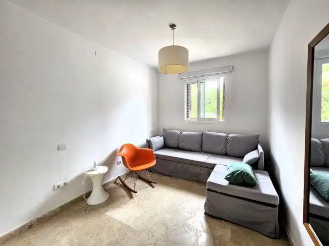 Living room of Detached homes for rent in Sotogrande  with Air Conditioner, Private garden and Terrace
